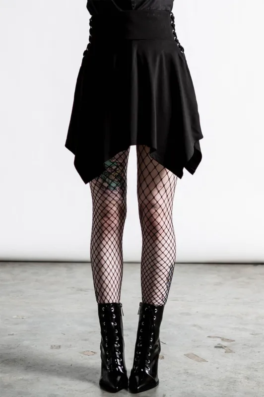Tianna Mini Skirt Resurrect sold by Killstar