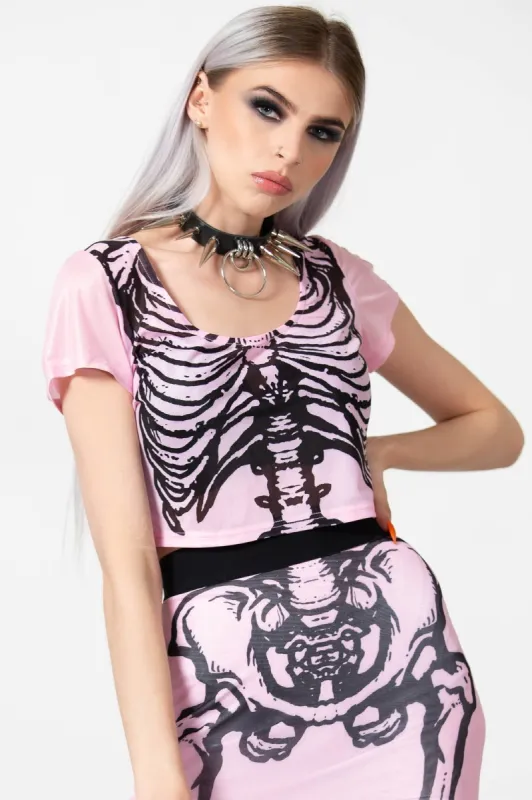 On Tour Crop Top sold by Killstar