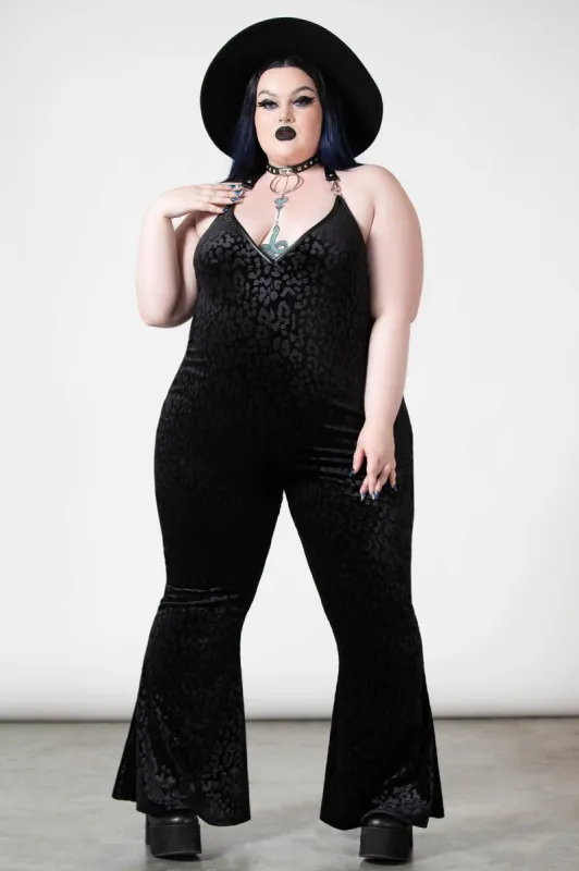 Huntress Halter Catsuit [B] [PLUS] sold by Killstar