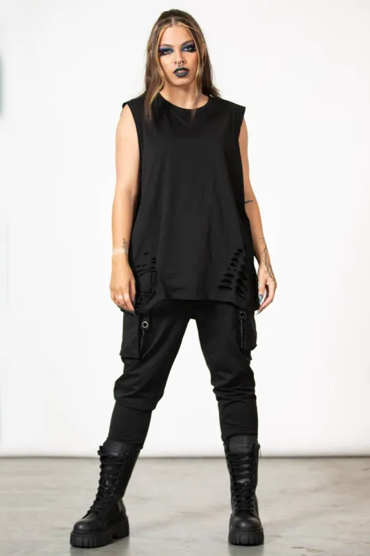 Dark Light Joggers sold by Killstar