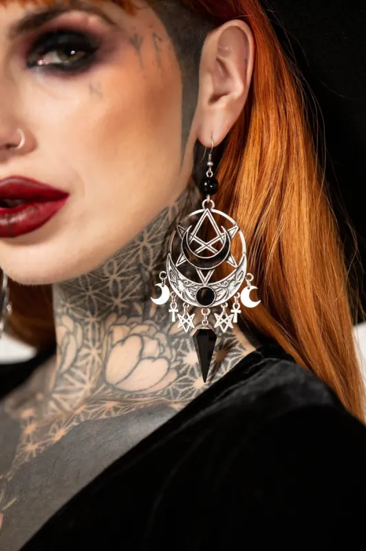 Lucid Earrings sold by Killstar