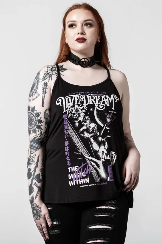 Dream Relaxed Vest Resurrect sold by Killstar