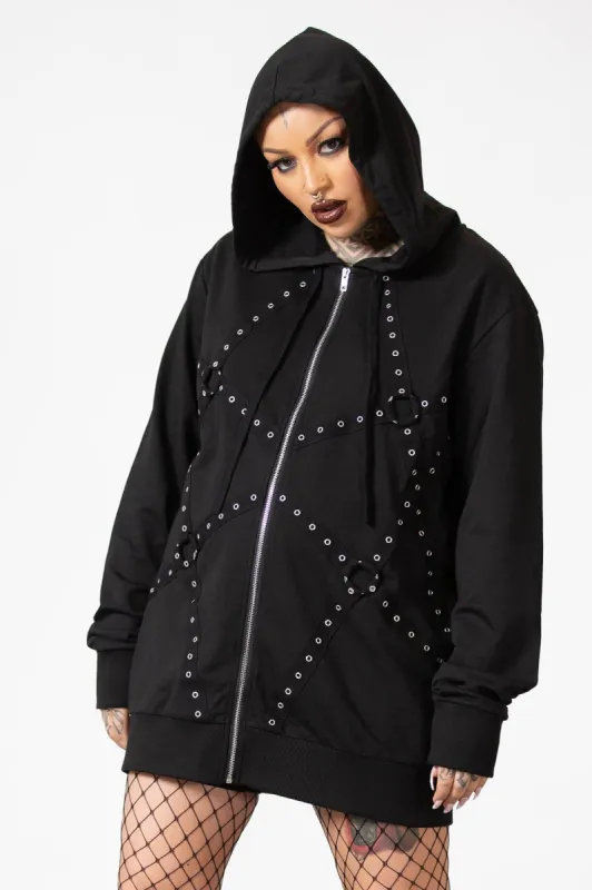 Deadlock Zip Hoodie sold by Killstar