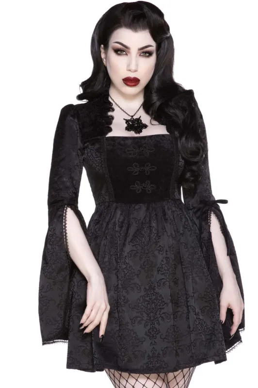 Queen D Party Dress Resurrect sold by Killstar