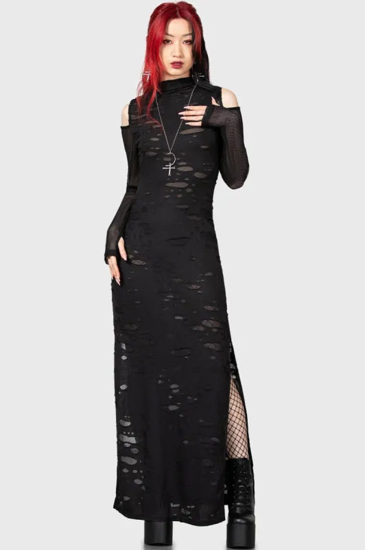 Biters Maxi Dress [B] - Resurrect sold by Killstar