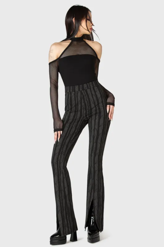 Tricks On You Bootcut Trousers sold by Killstar