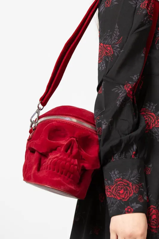 Grave Digger Skull Handbag [BLOOD] Resurrect sold by Killstar