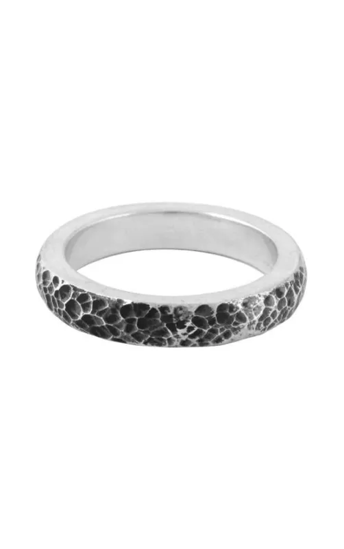 Hammered Texture Stackable Ring sold by King Baby Studio