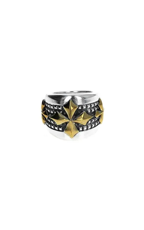 Textured MB Cross Ring sold by King Baby Studio