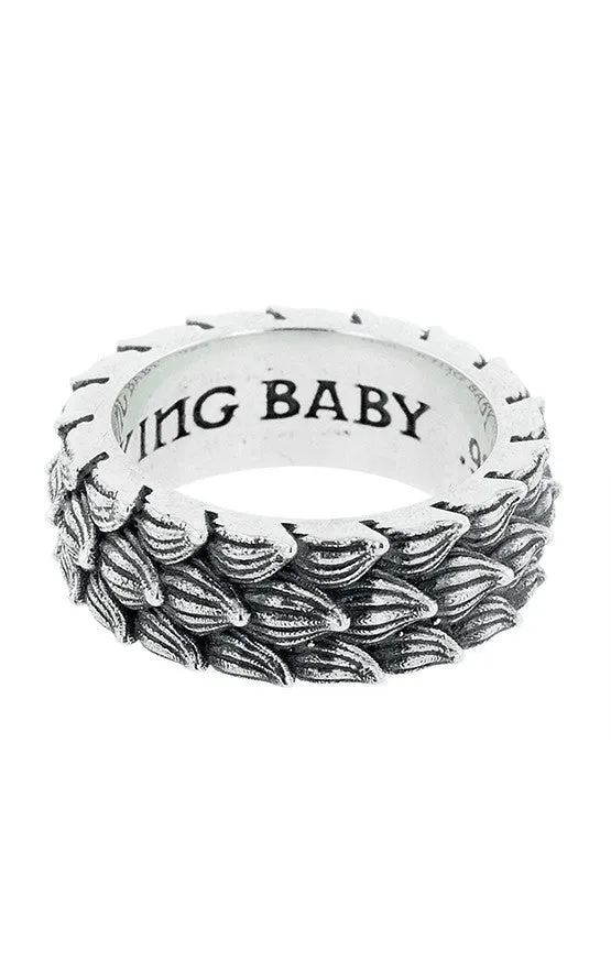 Lotus Petal Infinity Wide Band sold by King Baby Studio