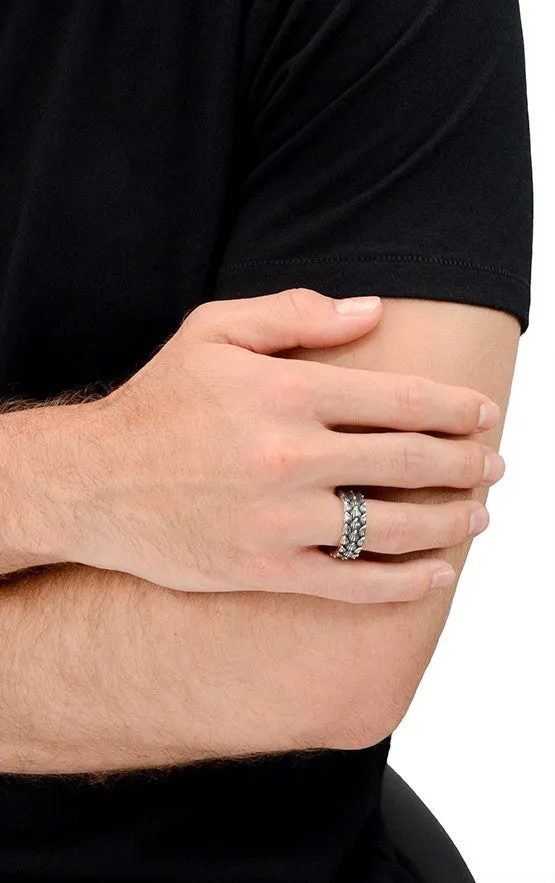 Lotus Petal Infinity Wide Band sold by King Baby Studio product image thumbnail 2