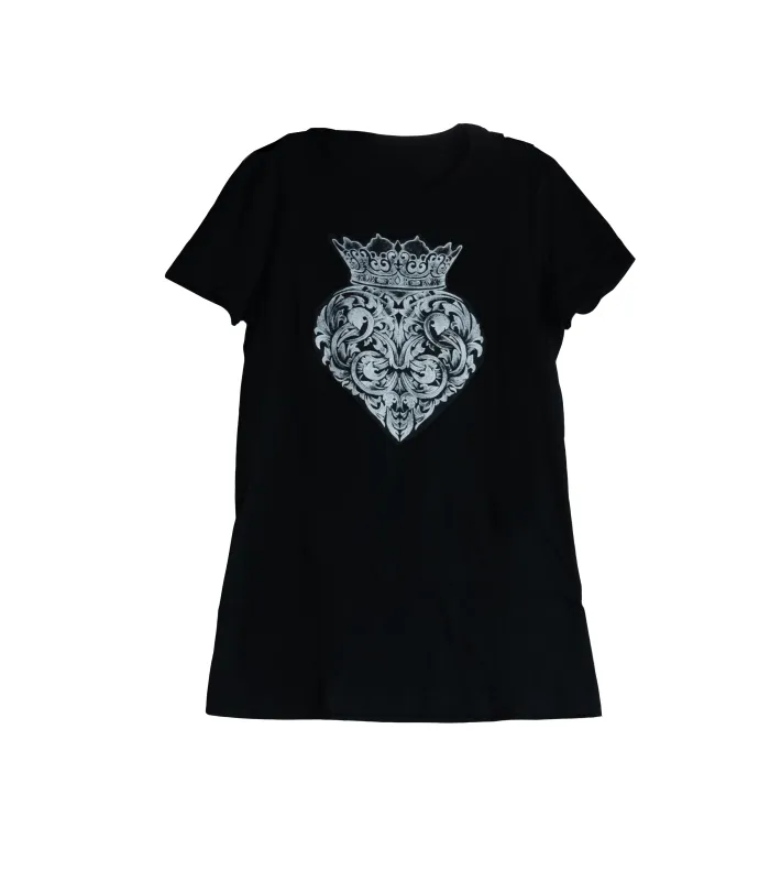 Baroque Heart Tee sold by King Baby Studio