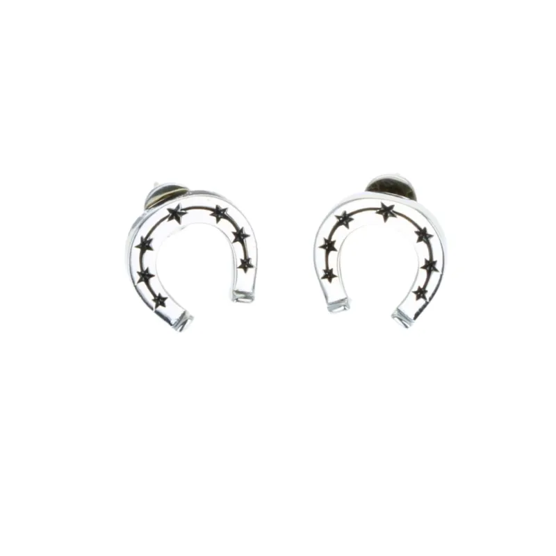 Horseshoe Earrings sold by King Baby Studio