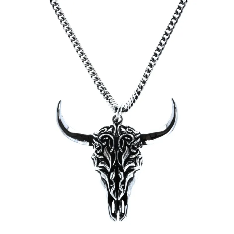 Buffalo Skull Pendant sold by King Baby Studio