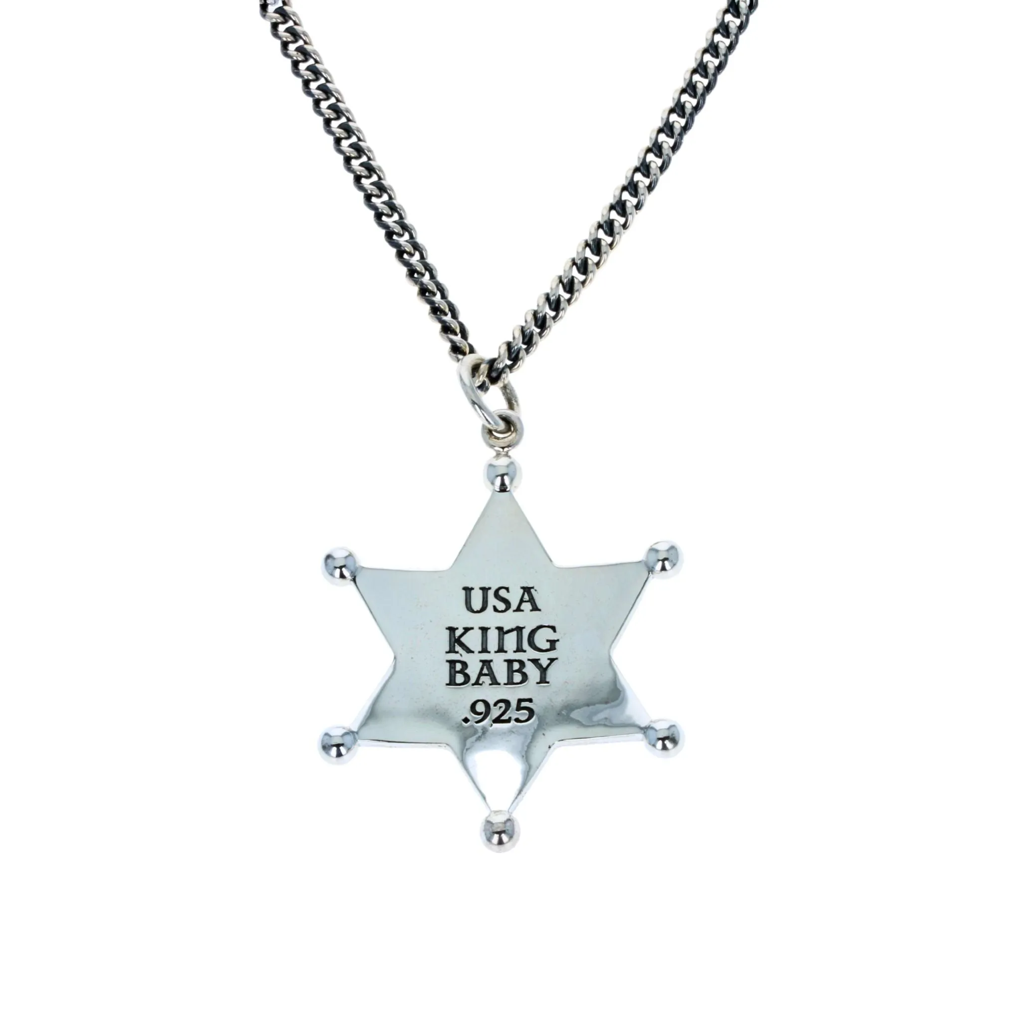 Sheriff Star Pendant sold by King Baby Studio product image thumbnail 2
