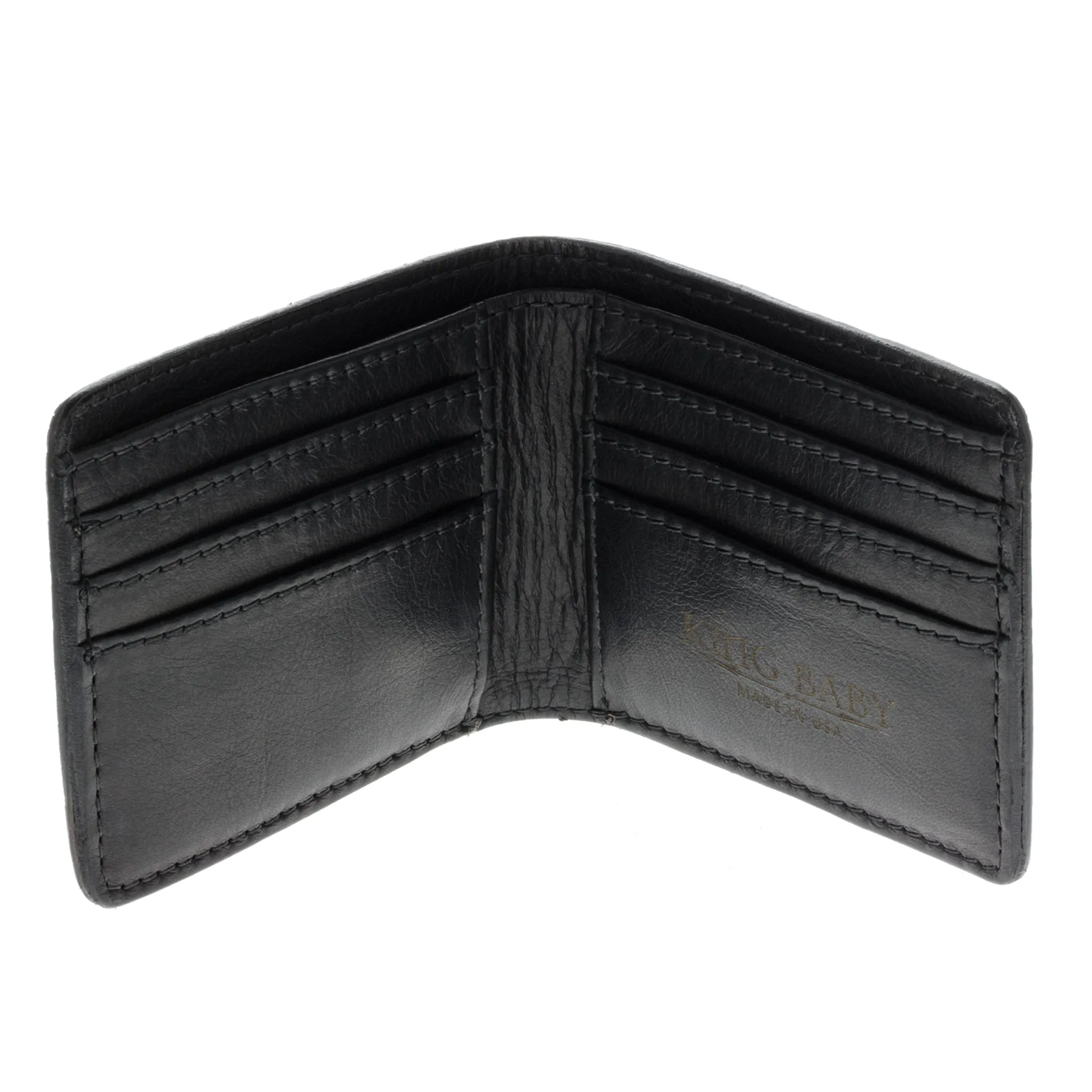 Stingray Bilfold Wallet w/ Silver Skull sold by King Baby Studio product image thumbnail 3