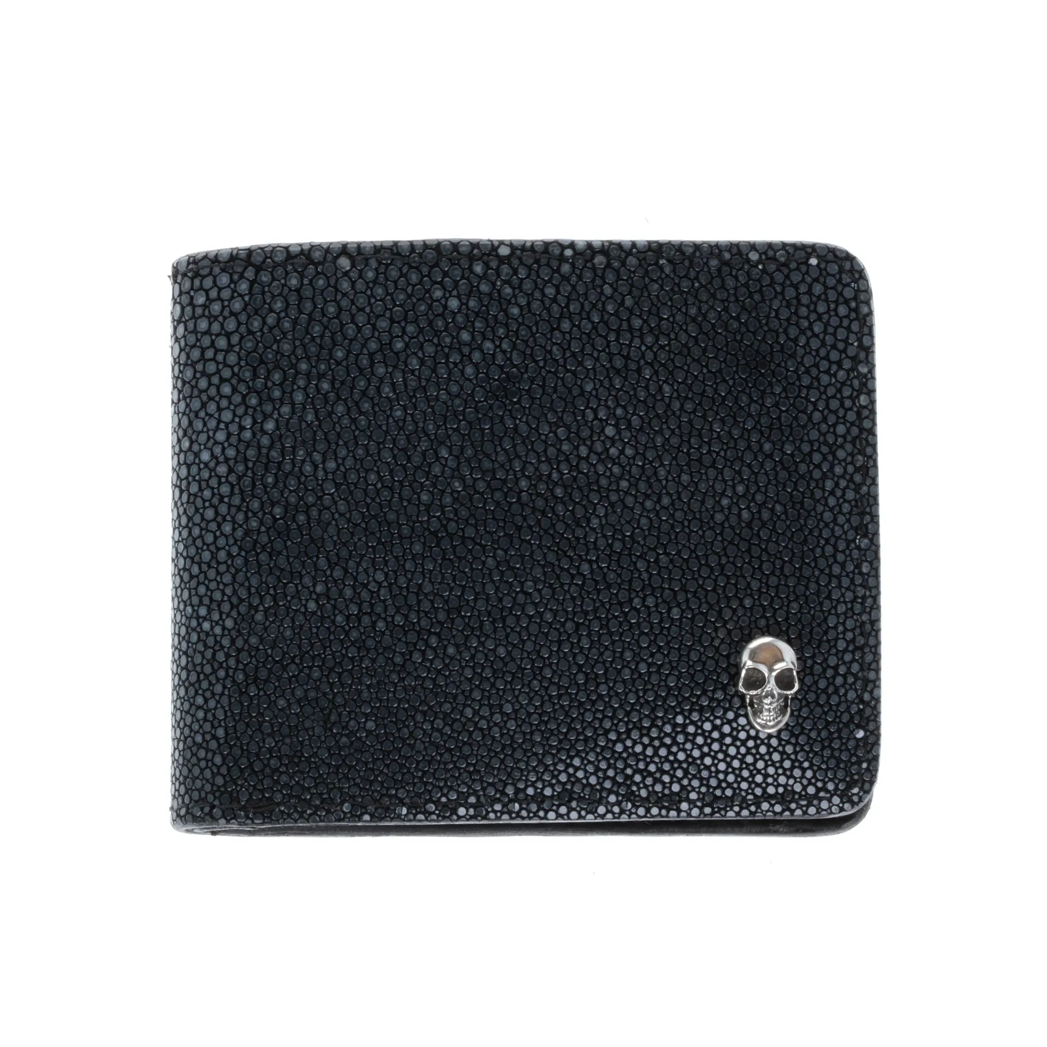 Stingray Bilfold Wallet w/ Silver Skull sold by King Baby Studio