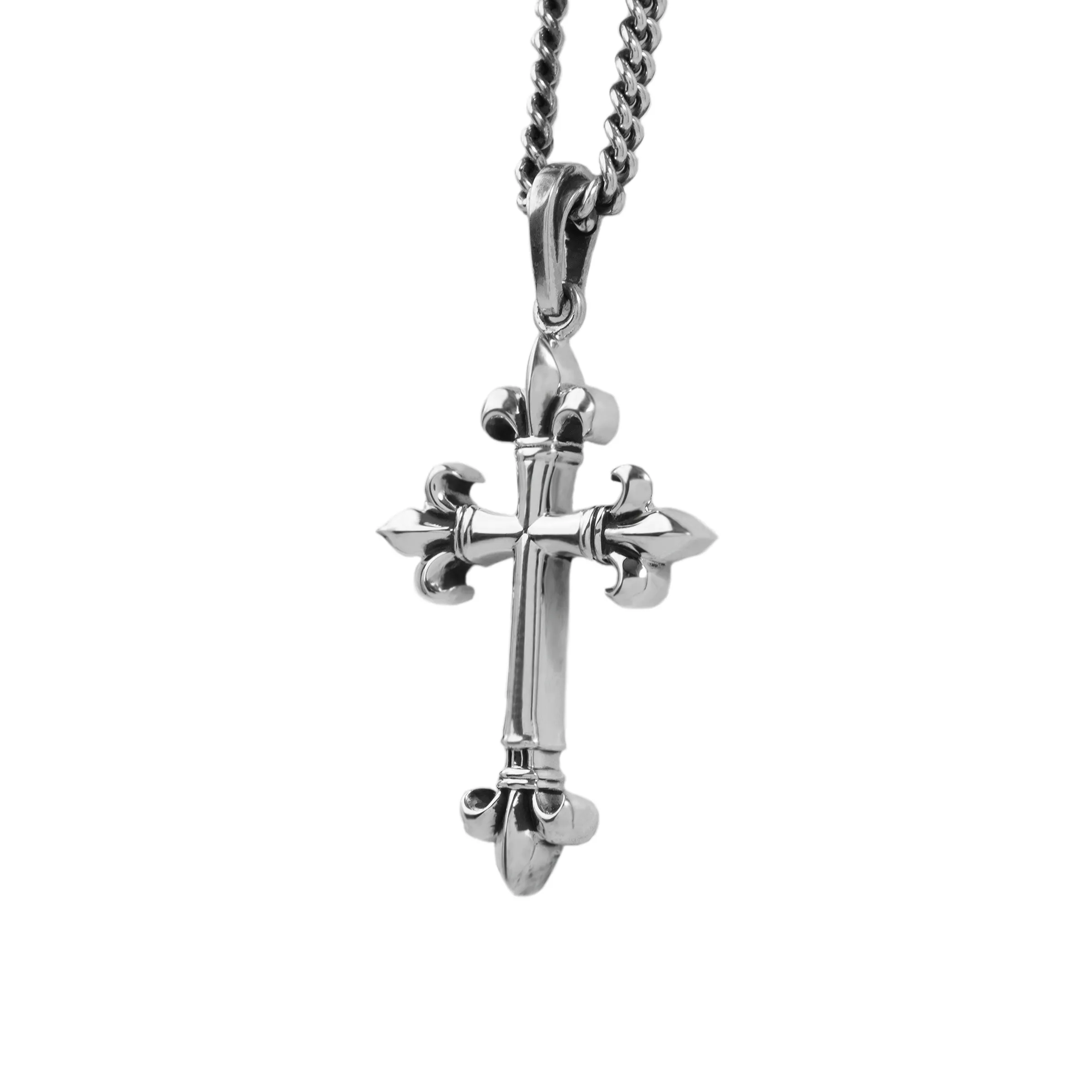 Big FDL Cross Pendant sold by King Baby Studio product image thumbnail 2
