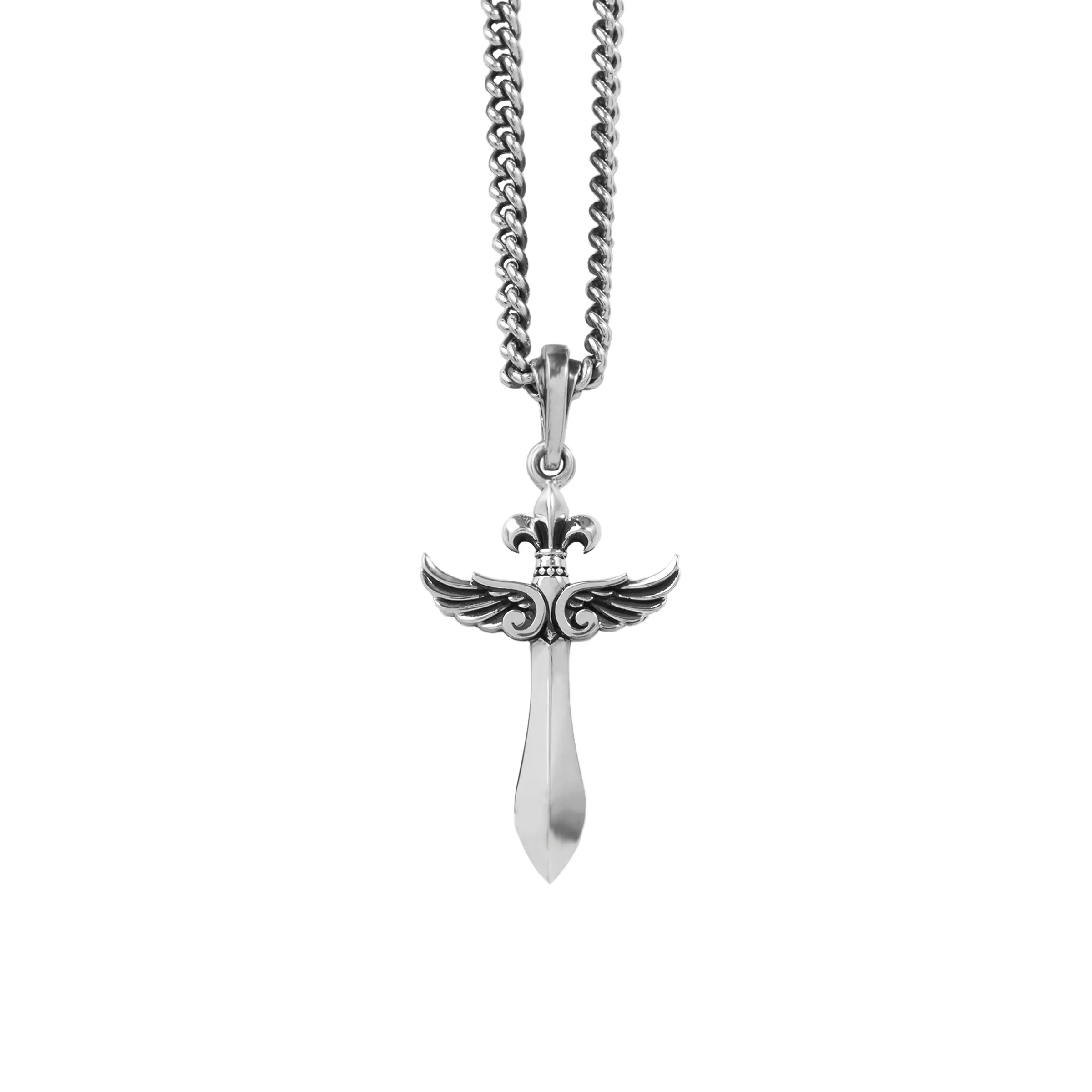 Big Dagger Winged Cross sold by King Baby Studio