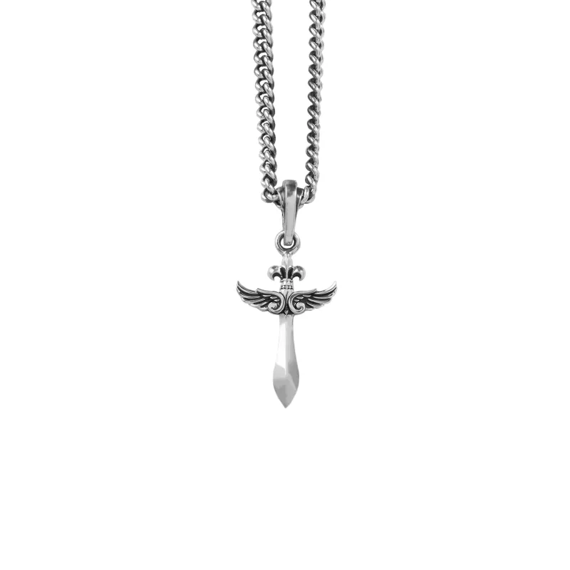 Small Dagger Winged Cross sold by King Baby Studio