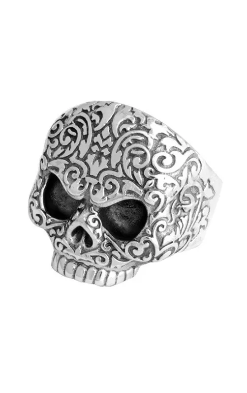 Baroque Skull Ring sold by King Baby Studio