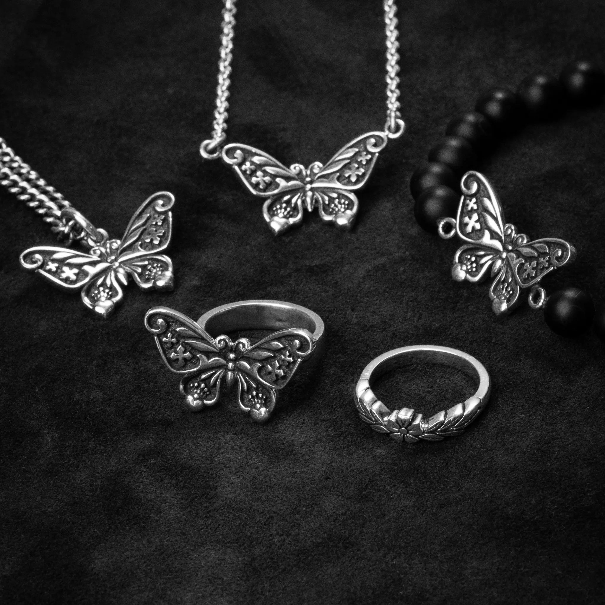 Butterfly Necklace sold by King Baby Studio product image thumbnail 4
