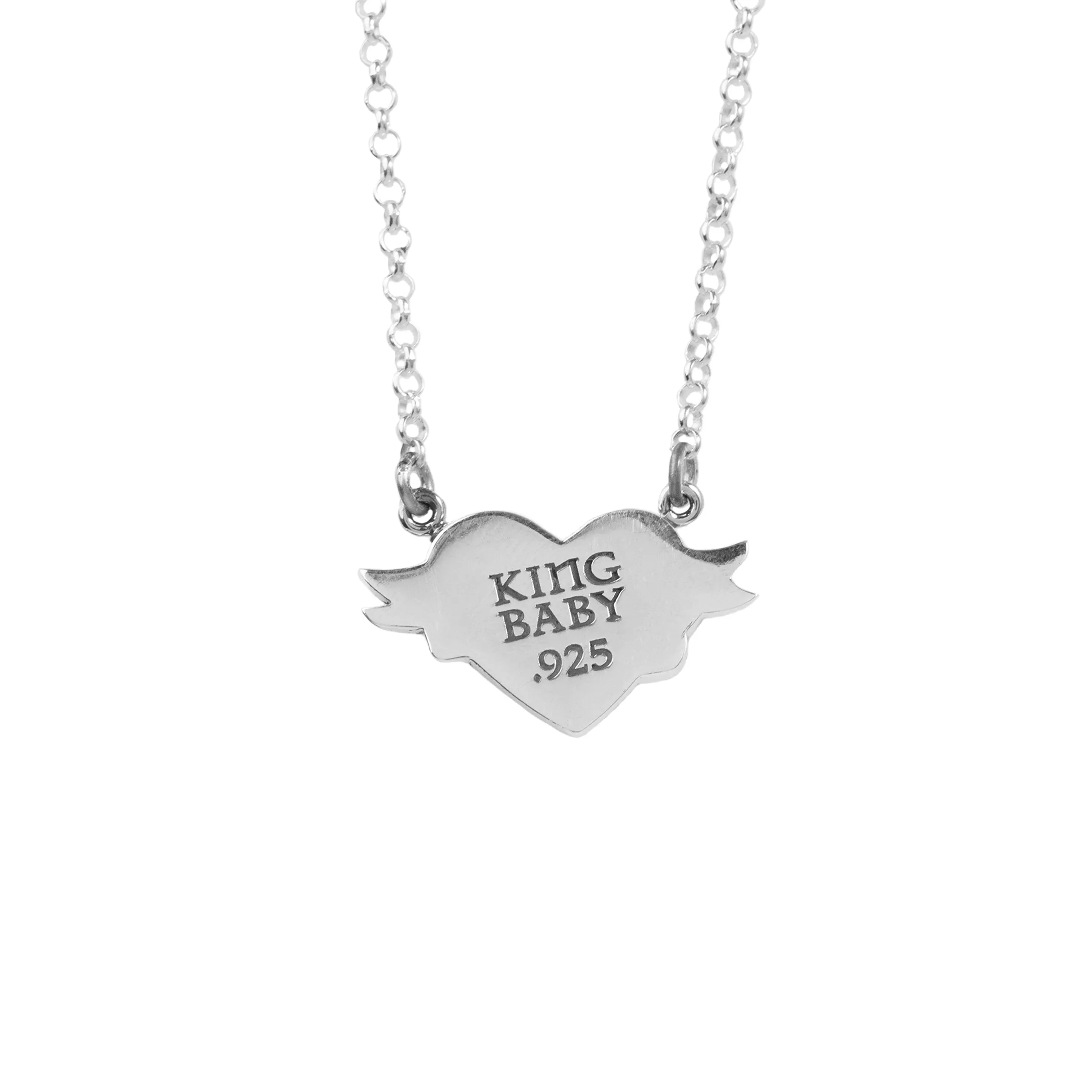 Tattoo Fuck You Heart Necklace sold by King Baby Studio product image thumbnail 3