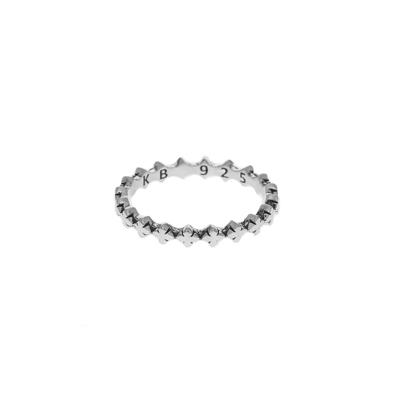 Super Micro MB Cross Stackable Ring sold by King Baby Studio