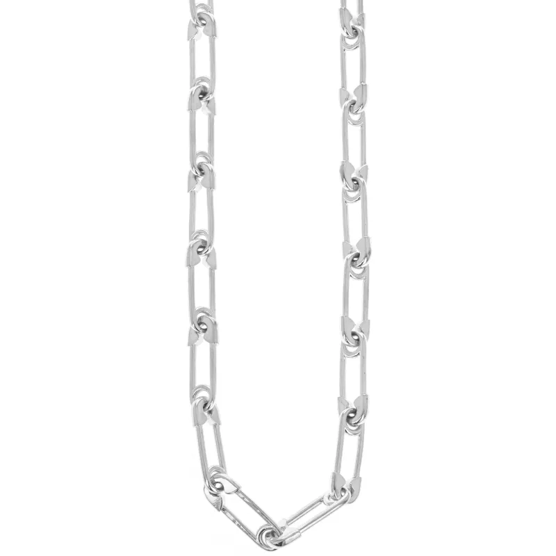 Safety Pin Necklace w/ Lobster Clasp sold by King Baby Studio