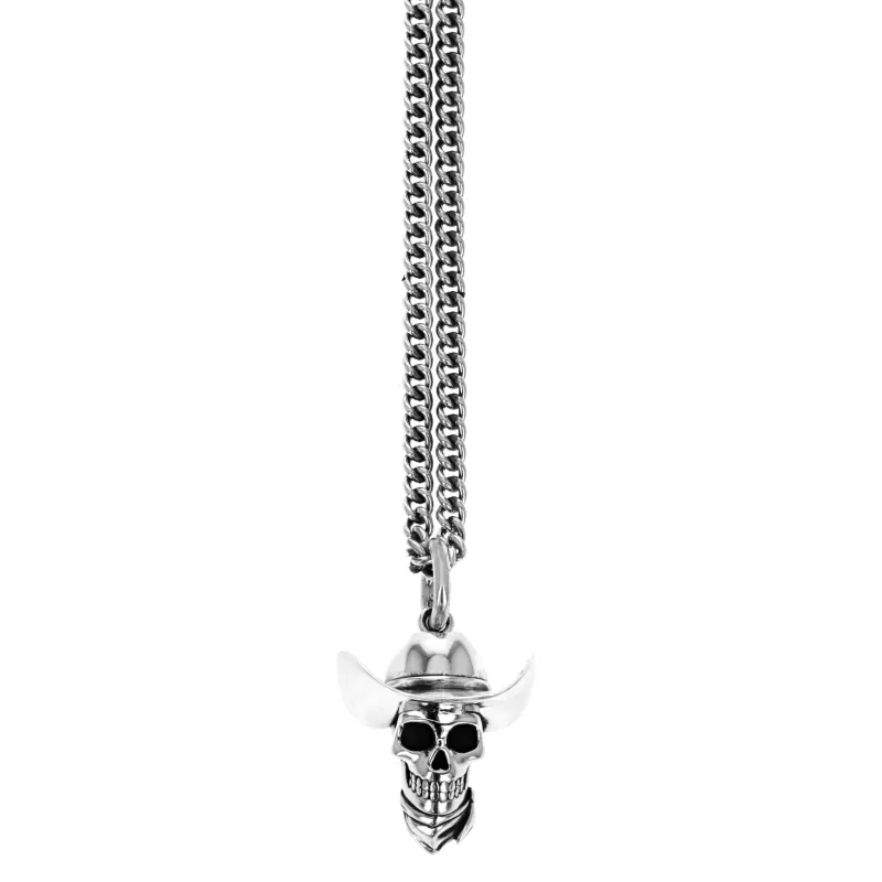 Cowboy Skull Pendant sold by King Baby Studio