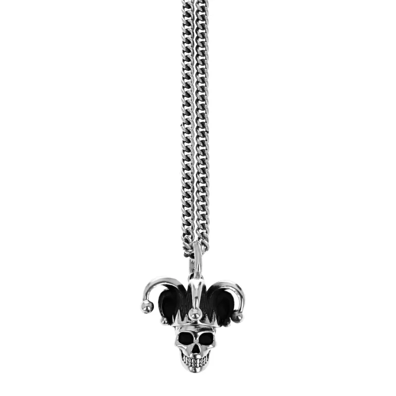Jester Skull Pendant sold by King Baby Studio