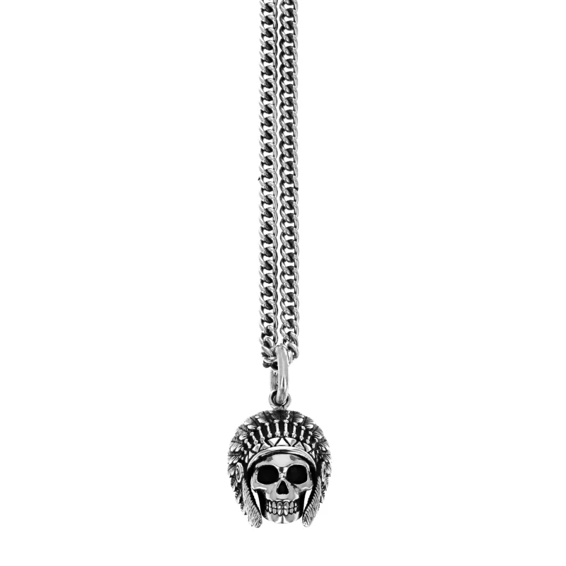 Chief Skull Pendant sold by King Baby Studio