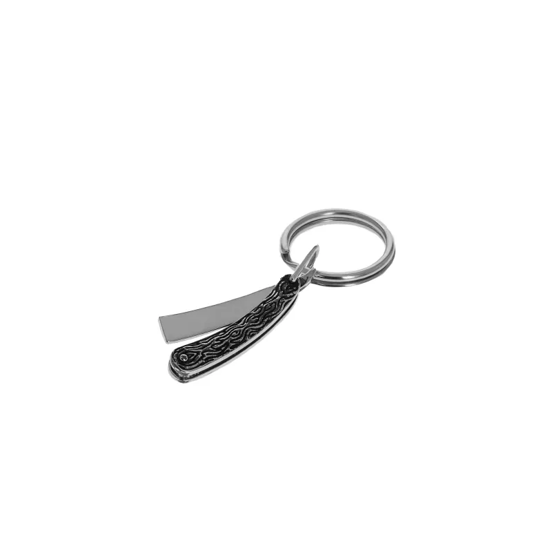 Straight Razor Key Ring sold by King Baby Studio