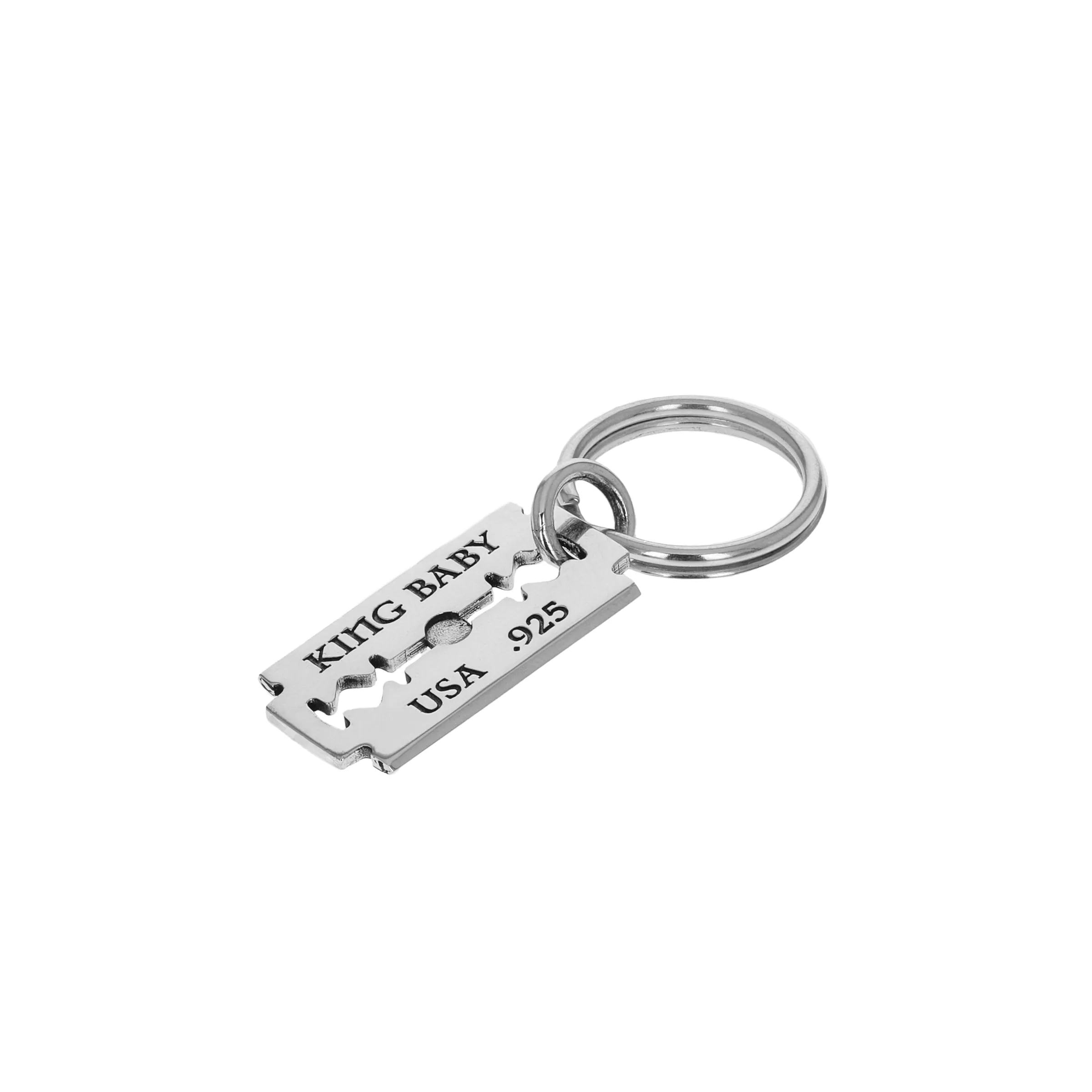 Razor Blade Key Ring sold by King Baby Studio product image thumbnail 3