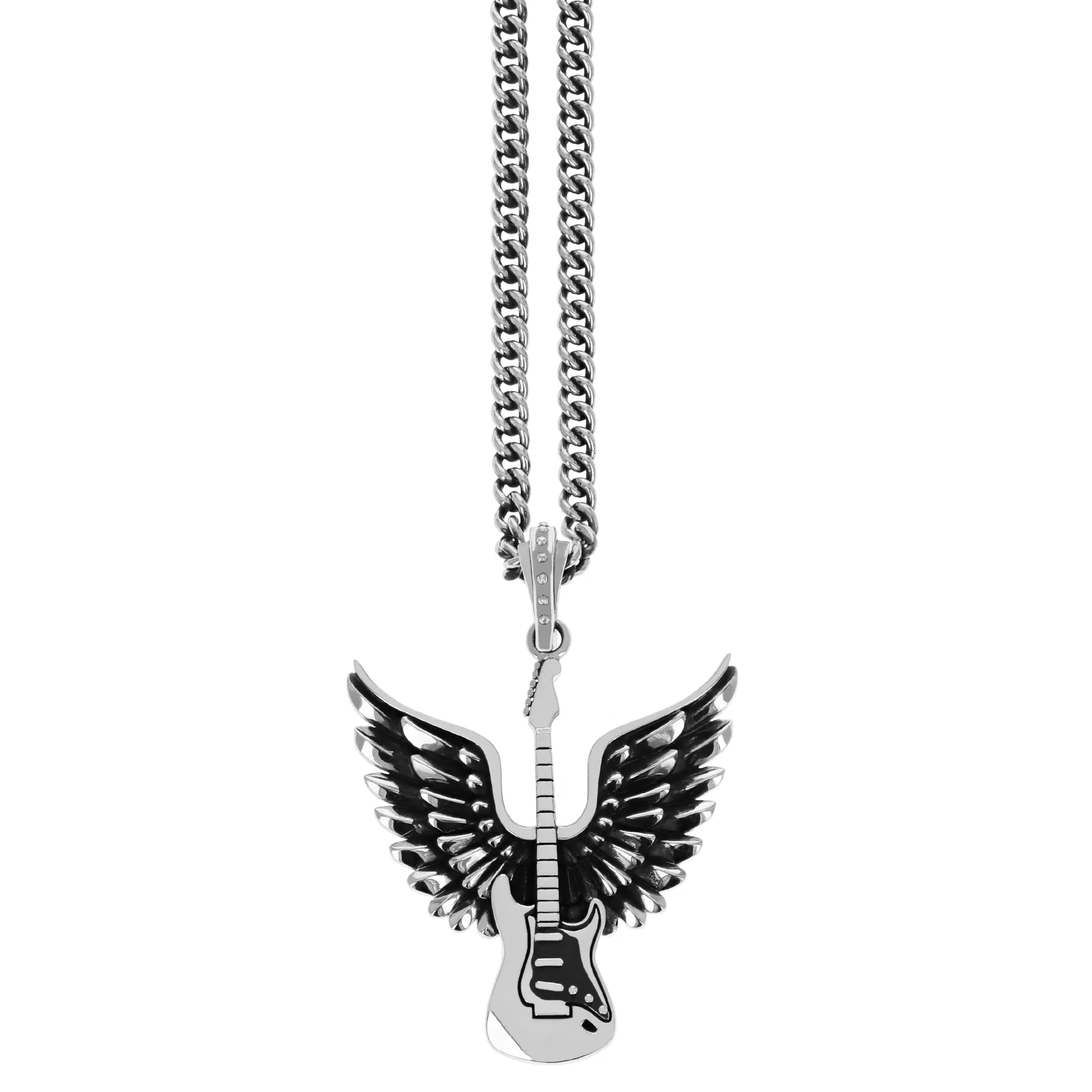 Winged Guitar Pendant sold by King Baby Studio