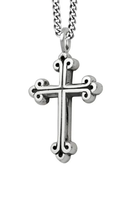 Medium Traditional Cross Pendant sold by King Baby Studio