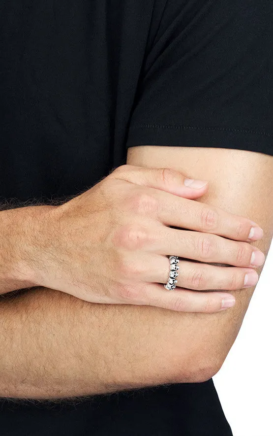 Skull Infinity Ring sold by King Baby Studio product image thumbnail 2