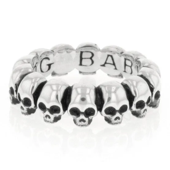 Skull Infinity Ring sold by King Baby Studio product image thumbnail 4