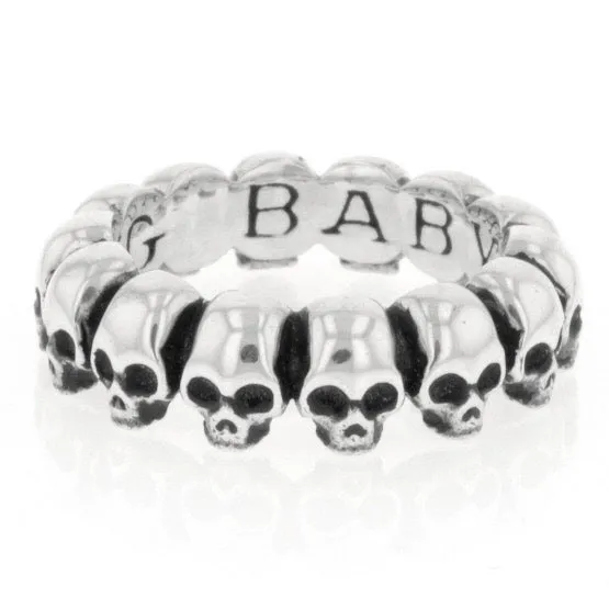 Skull Infinity Ring sold by King Baby Studio product image thumbnail 3
