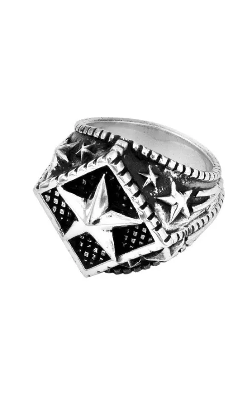 Diamond Star Ring made by King Baby Studio