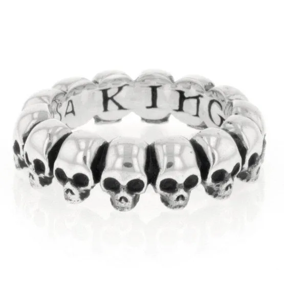 Skull Infinity Ring sold by King Baby Studio product image thumbnail 5