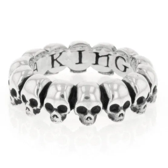 Skull Infinity Ring sold by King Baby Studio product image thumbnail 4