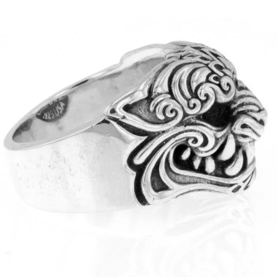 Oni Mask Ring sold by King Baby Studio product image thumbnail 5