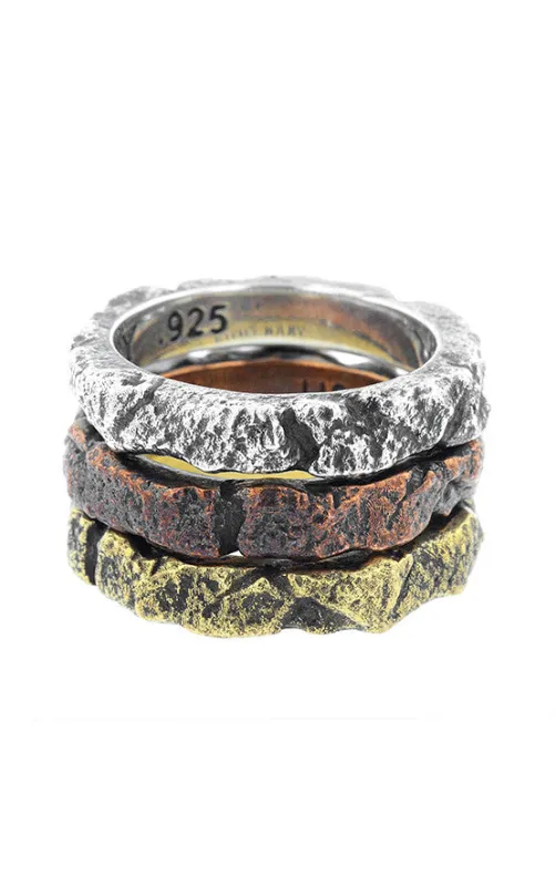 Temple Ruin Multi Colored Tri Stack sold by King Baby Studio