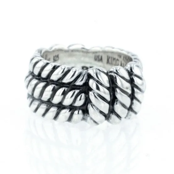 Monkey Knot Wide Band sold by King Baby Studio product image thumbnail 5
