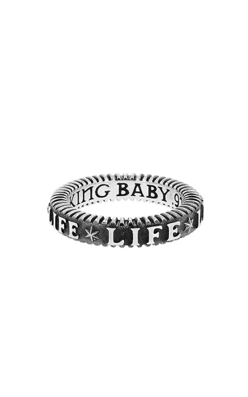 Life Stackable Ring sold by King Baby Studio