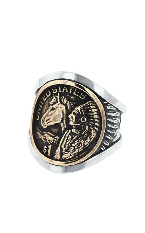 Chief and His Horse Cigar Band sold by King Baby Studio