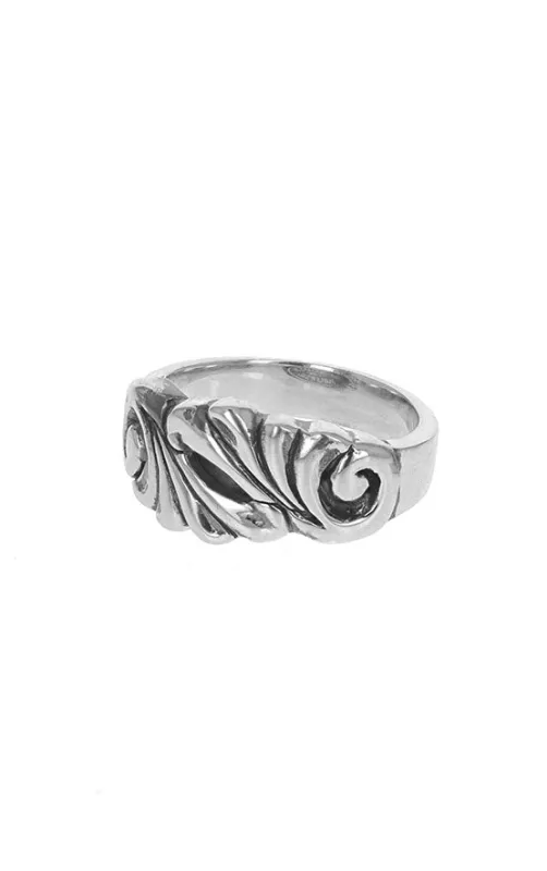 Classic Scroll Work Ring sold by King Baby Studio