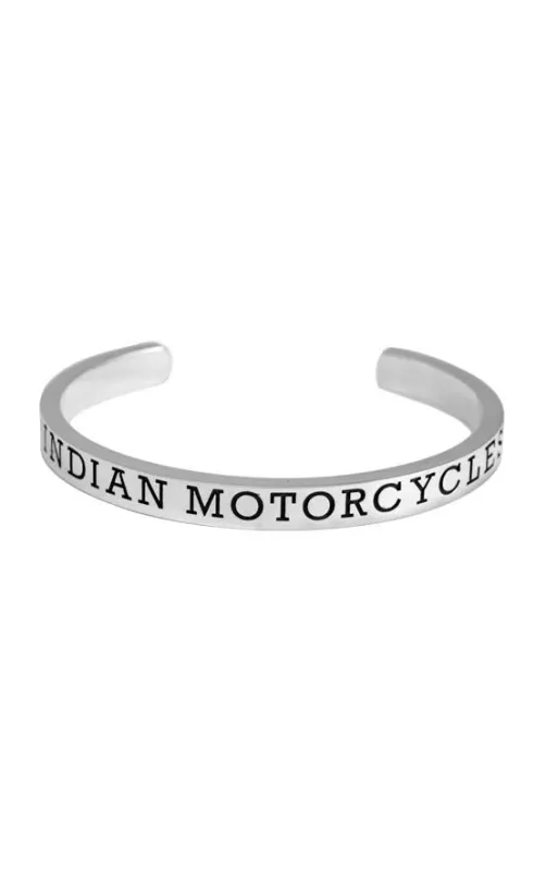 Indian Engraved Logo Cuff sold by King Baby Studio