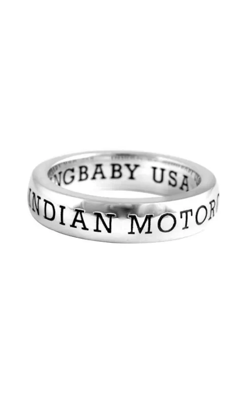 Indian Logo Stackable Band sold by King Baby Studio